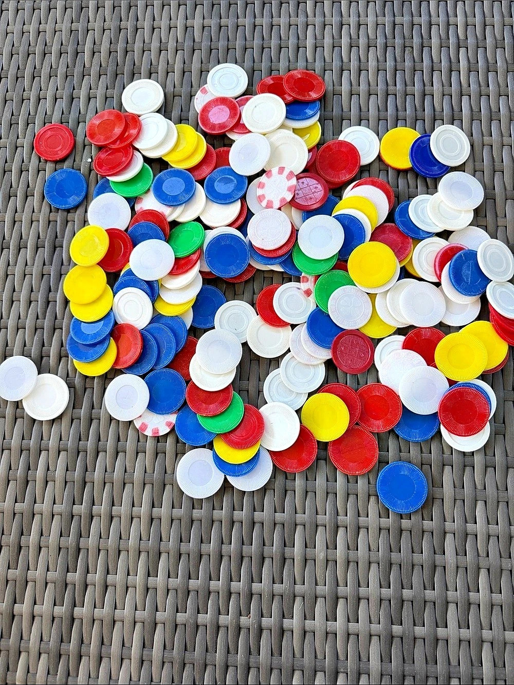 Multicolor Game Tokens Set